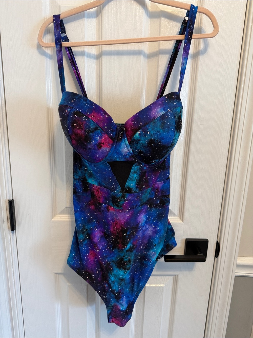 Torrid Vixen Collection Galaxy Mesh Underwire One Piece Swim Suit Sz 3X - Picture 2 of 13